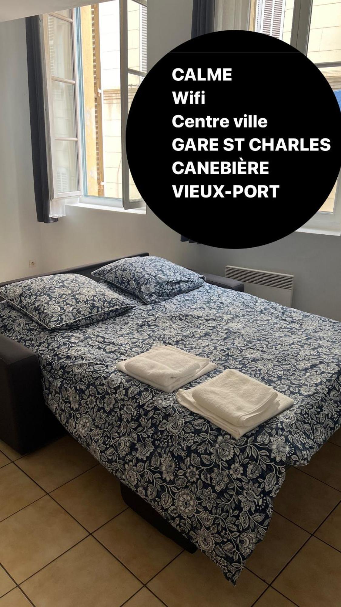 Thubaneau St Charles Canebiere Vieux Port مارسيليا المظهر الخارجي الصورة